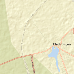 Flechtingen Street Map