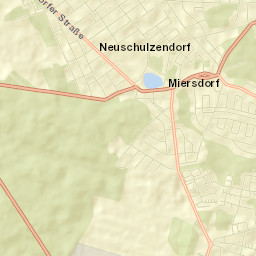 Zeuthen Street Map