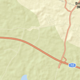 Briesen Street Map