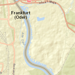 Frankfurt (Oder) Street Map