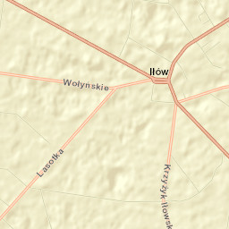 Iłów Street Map