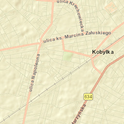 Kobyłka Street Map