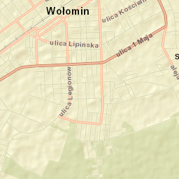 Wołomin Street Map