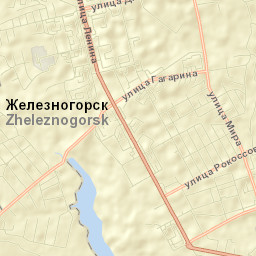 Zheleznogorsk Street Map