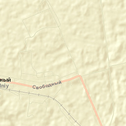 Svobodnyy Street Map
