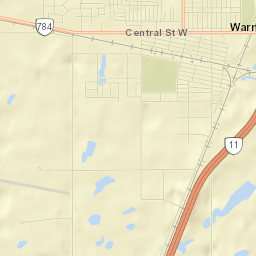 Warman Street Map