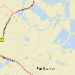 Fenstanton Street Map