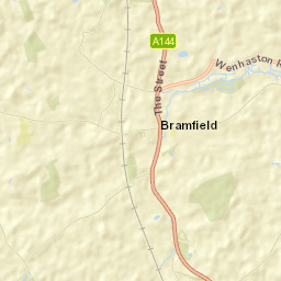 Walpole Rd, Halesworth, Suffolk IP19, UK Street Map