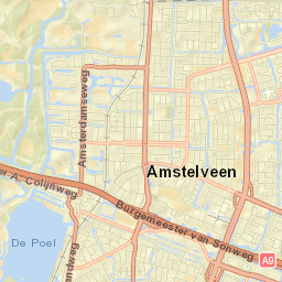 Amstelveen Street Map