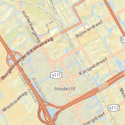 Bijlmermeer Street Map