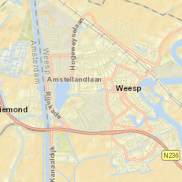 Weesp Street Map
