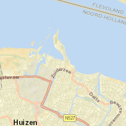 Huizen Street Map