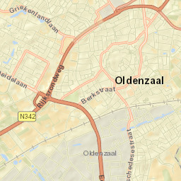 Zuid-Berghuizen Street Map