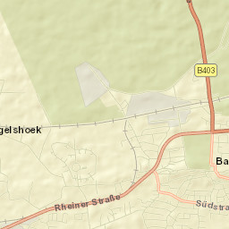 Bad Bentheim Street Map
