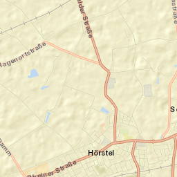 Hörstel Street Map