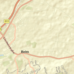 Belm Street Map