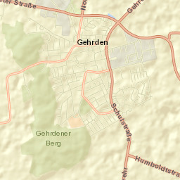 Gehrden Street Map