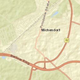 Michendorf Street Map