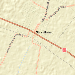 Strzałkowo Street Map
