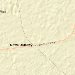 Nowe Ostrowy Street Map