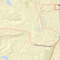 Inzhavino Street Map