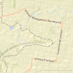 Petrovsk Street Map