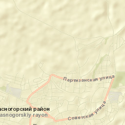 Krasnogorskoye Street Map
