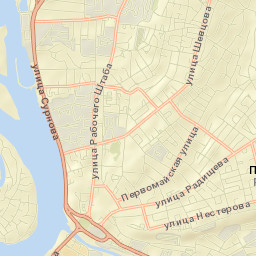Irkutsk Street Map