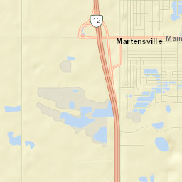 Martensville Street Map