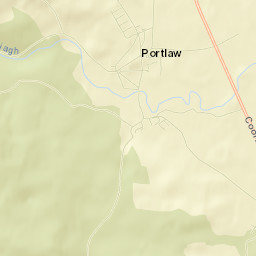 Portlaw Street Map