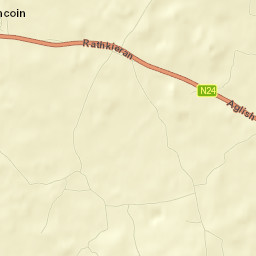 Mooncoin Street Map