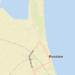Rosslare Street Map