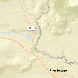 Presteigne Street Map