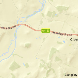 Lye Green Road, Claverdon, Warwick, Warwickshire Street Map