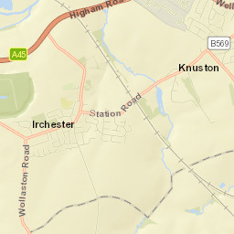 3 Saint Mark\'s Close, Rushden, Northamptonshire Street Map