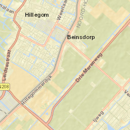 Hillegom Street Map