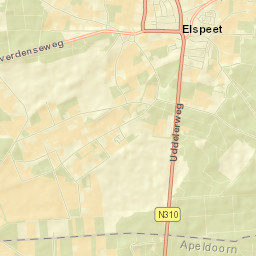 Elspeet Street Map