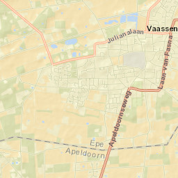Vaassen Street Map