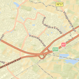 Klein Driene Street Map