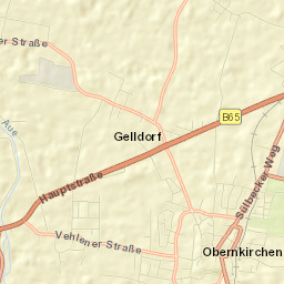 Obernkirchen Street Map
