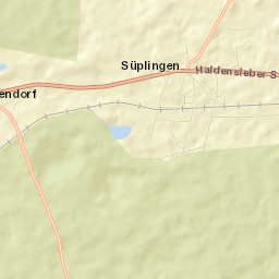 Süplingen Street Map