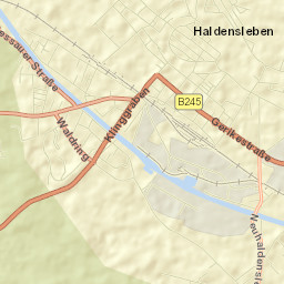 Haldensleben I Street Map