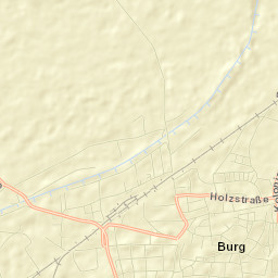 Burg bei Magdeburg Street Map