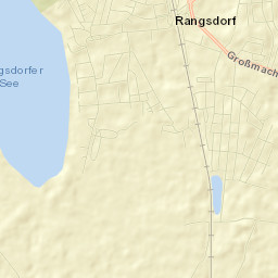 Rangsdorf Street Map