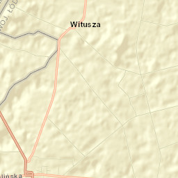 Kiernozia Street Map