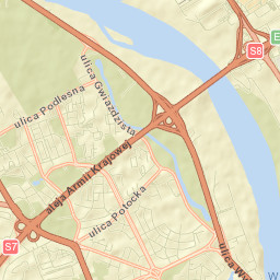 Żoliborz Street Map