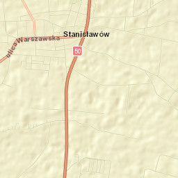 Stanisławów Street Map
