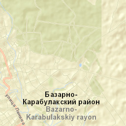 Bazarnyy Karabulak Street Map