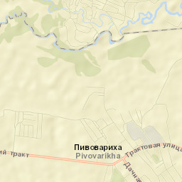Pivovarikha Street Map