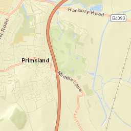 Droitwich Street Map